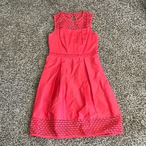 Coral Calvin Klein dress size 4p!
